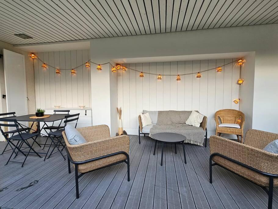 Arcareve - Grand Studio De Standing Avec Terrasse, Jardin Et Acces Direct A La Plage Аркашон Экстерьер фото